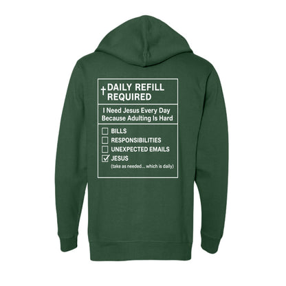 Alpine Green - BACK