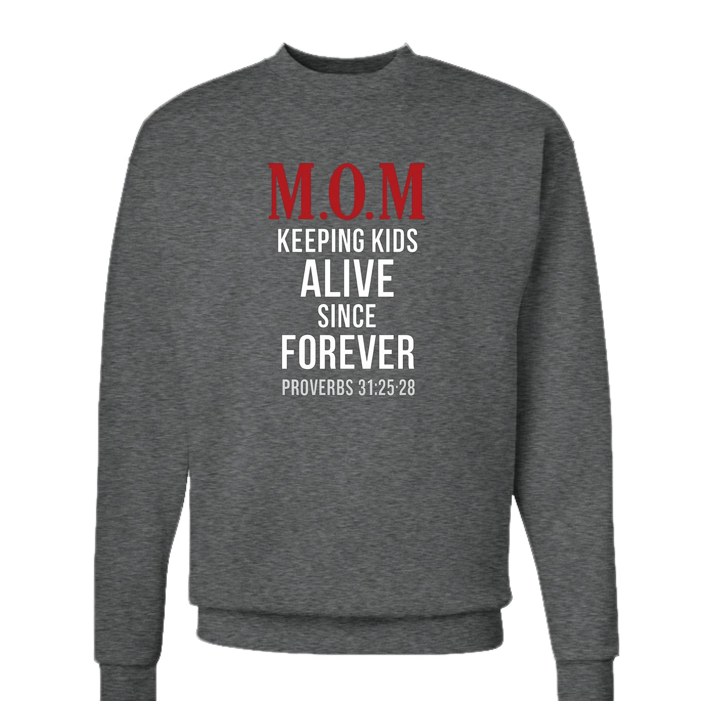 CHARCOAL HEATHER - FRONT