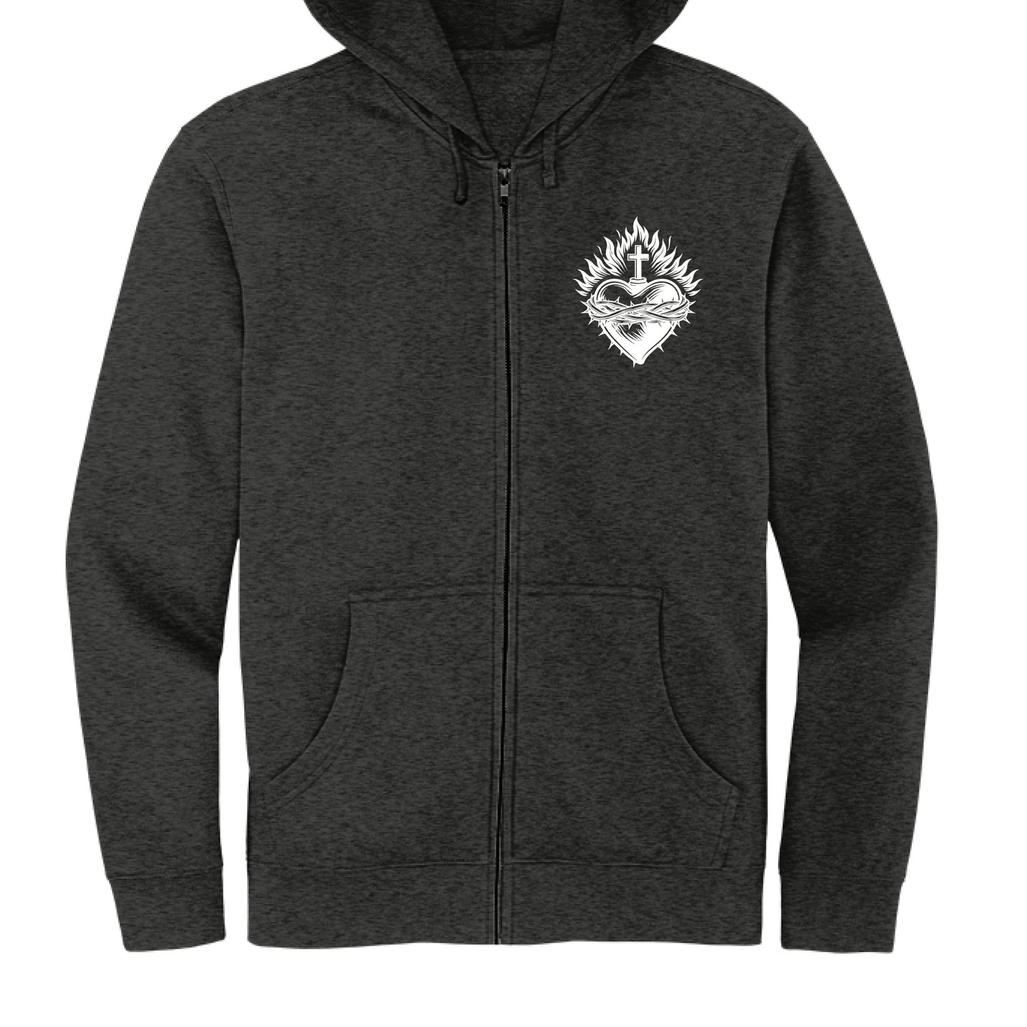 Heathered Char - FRONT