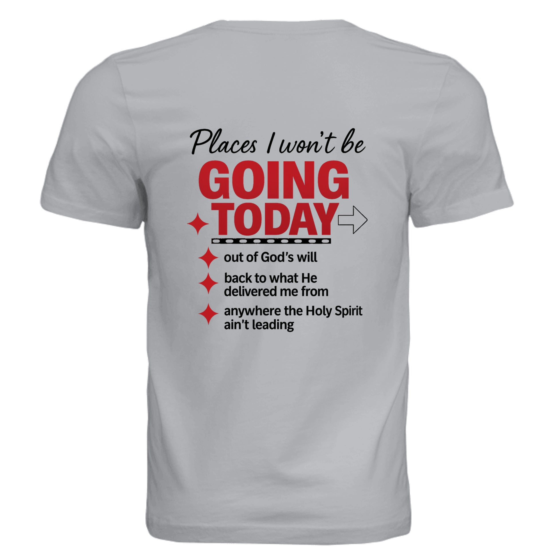 Solid Athletic Grey - BACK
