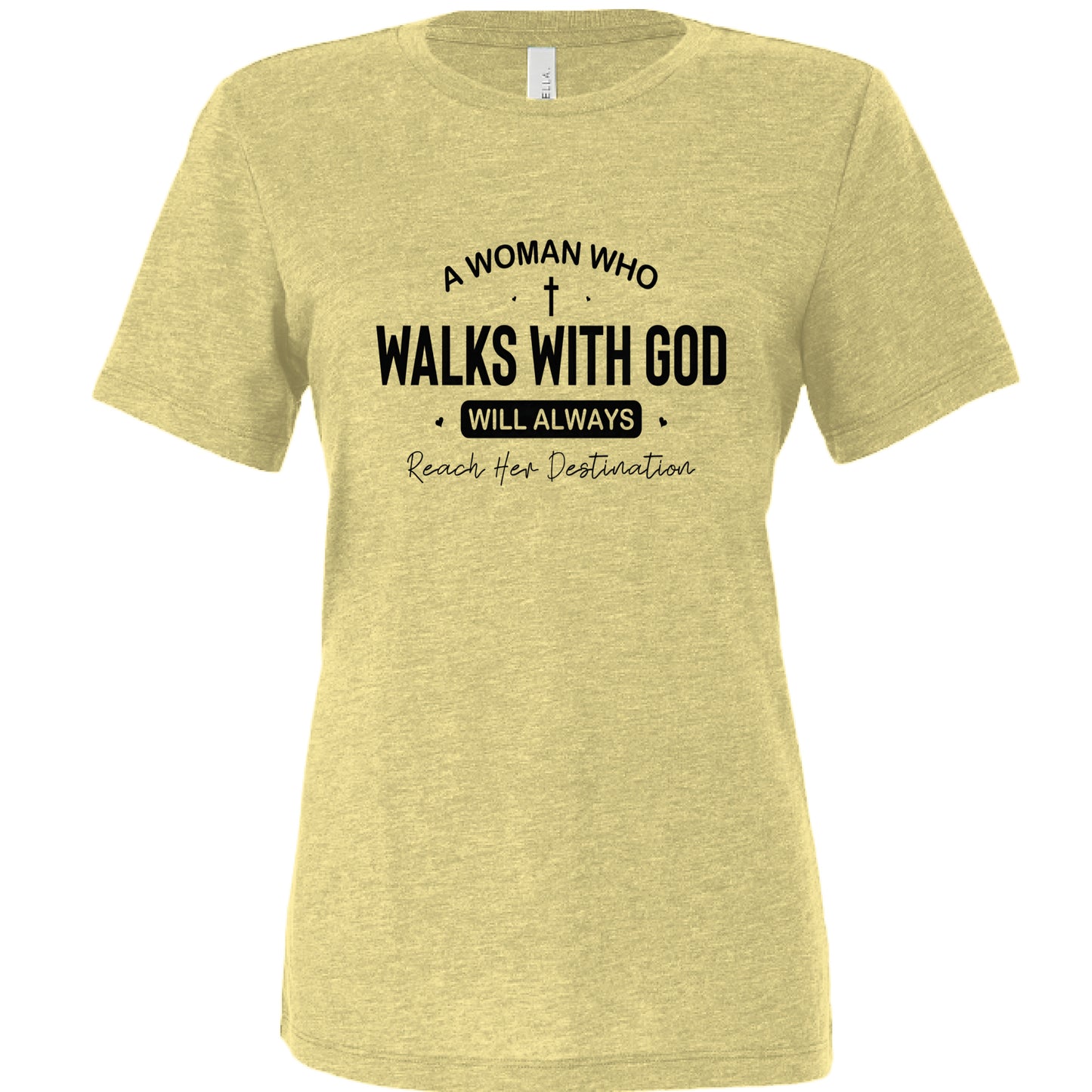 Pale Yellow Triblend - FRONT