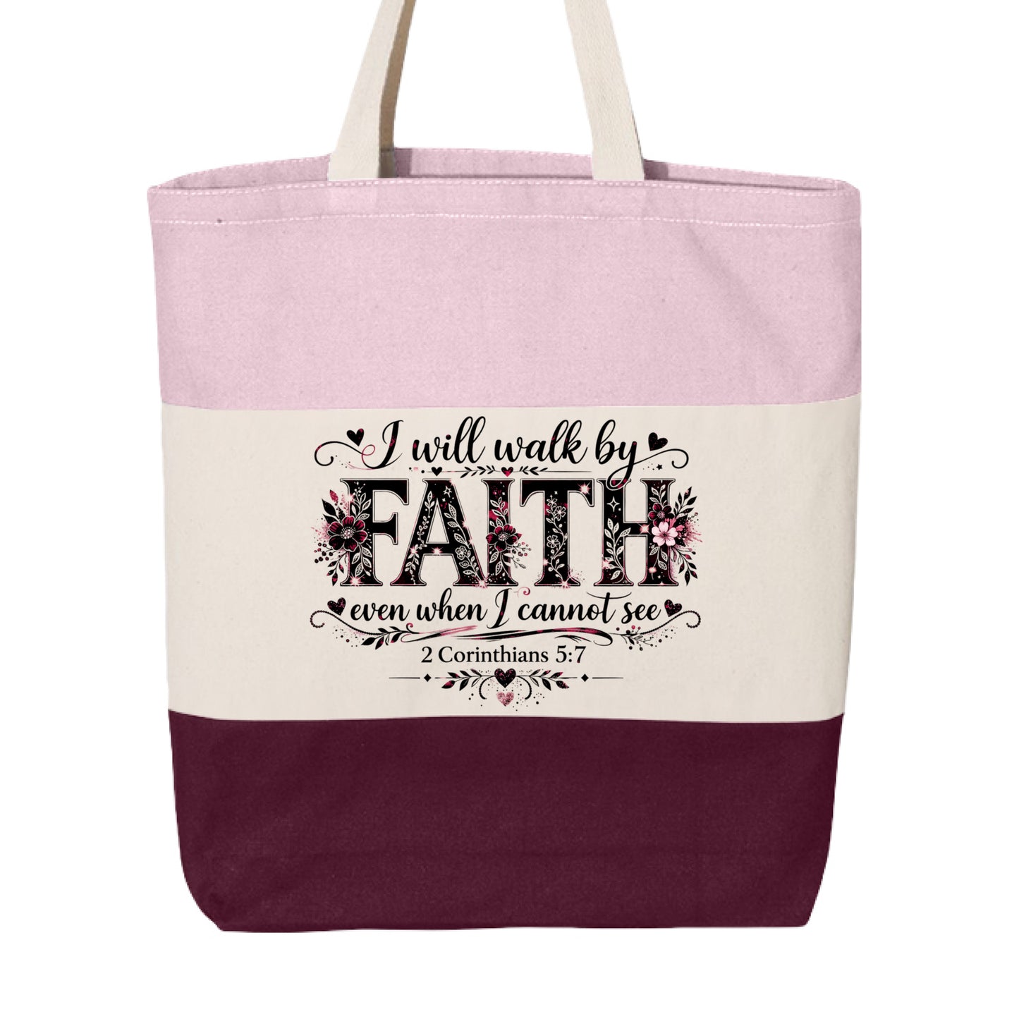 Maroon/ Natural/ Light Pink - FRONT