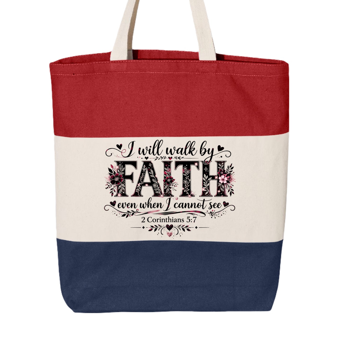 Navy/ Natural/ Red - FRONT
