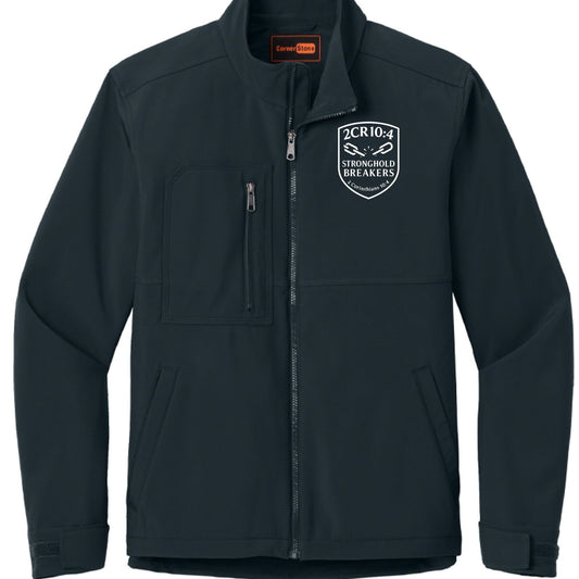 2 Corinthians 10:4 Stronghold Breakers Men’s Kingdom Code Christian Jacket - ClaimedbyGodDesigns
