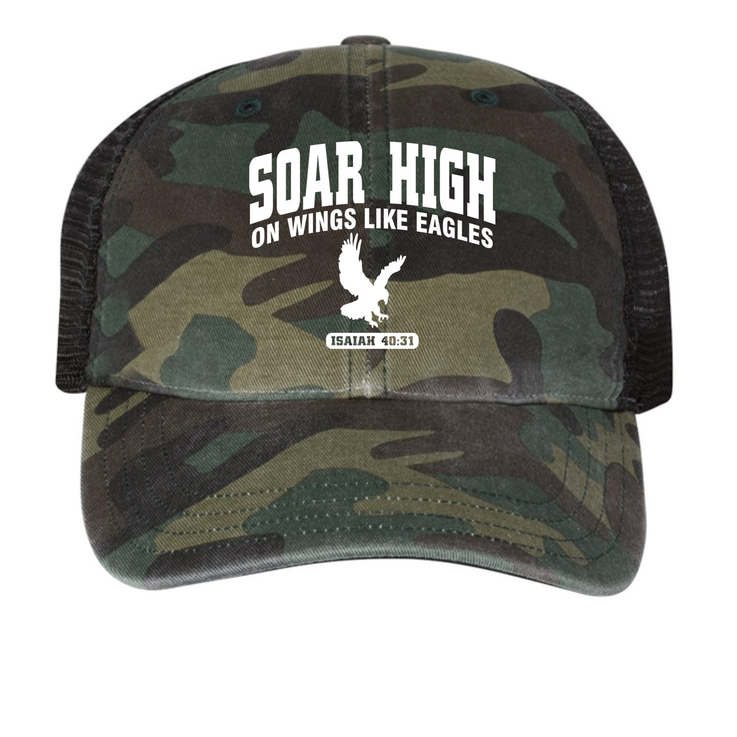 Green Camo/ Black - FRONT