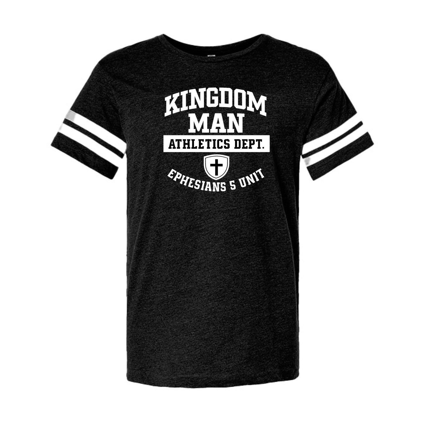 Black Solid/ White - FRONT