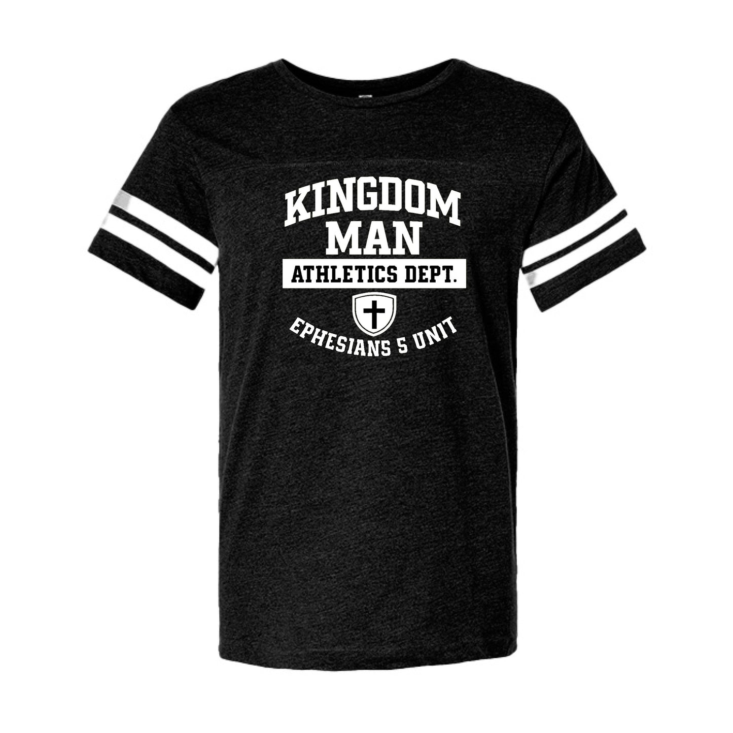 Black Solid/ White - FRONT