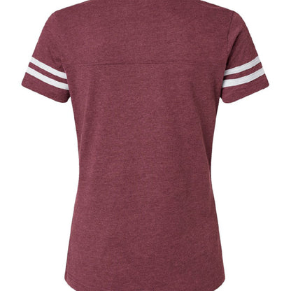 VN BRGNDY/ BL WH - BACK