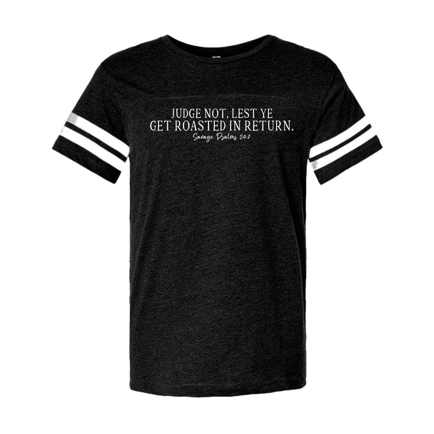Black Solid/ White - FRONT