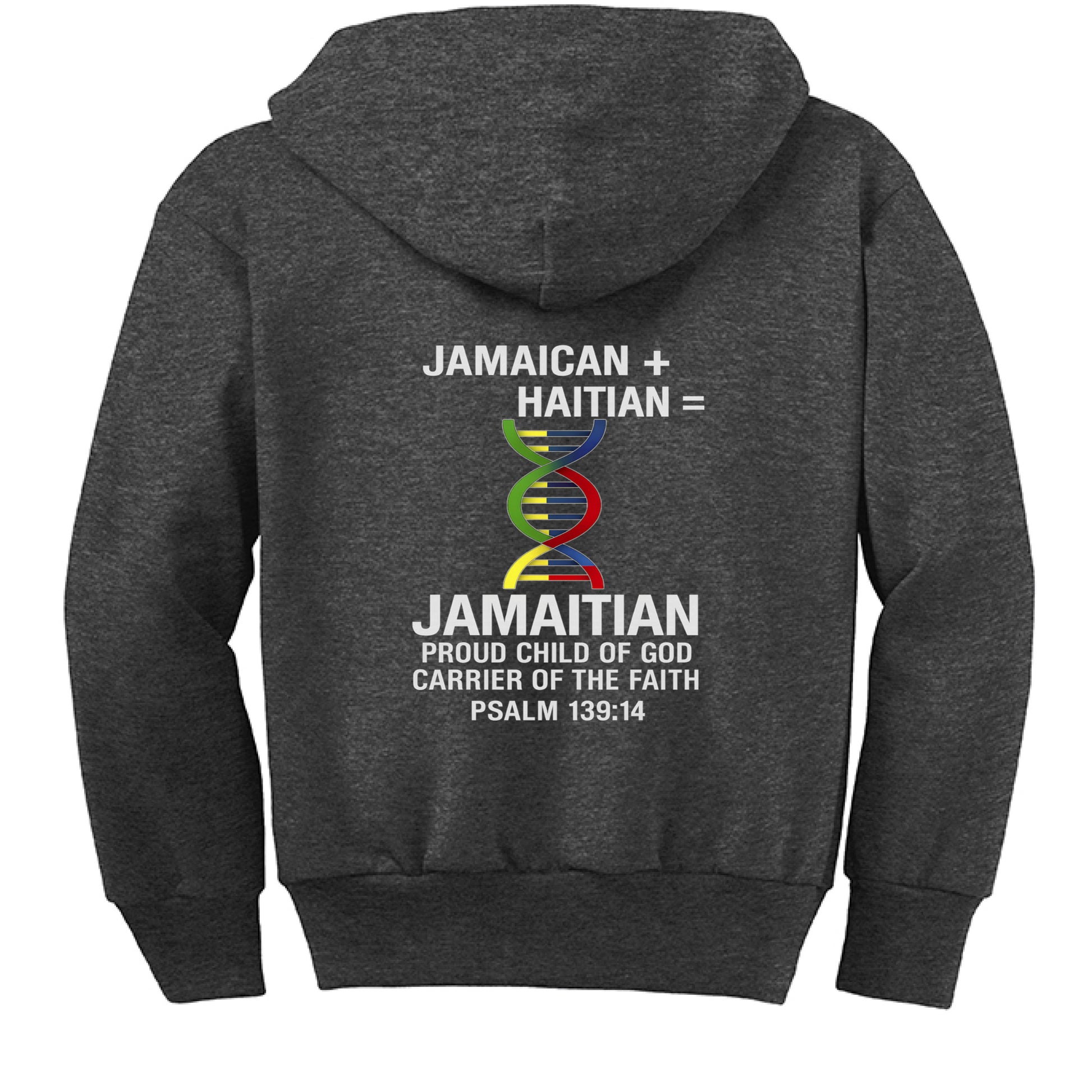 Dark Heather Grey - BACK