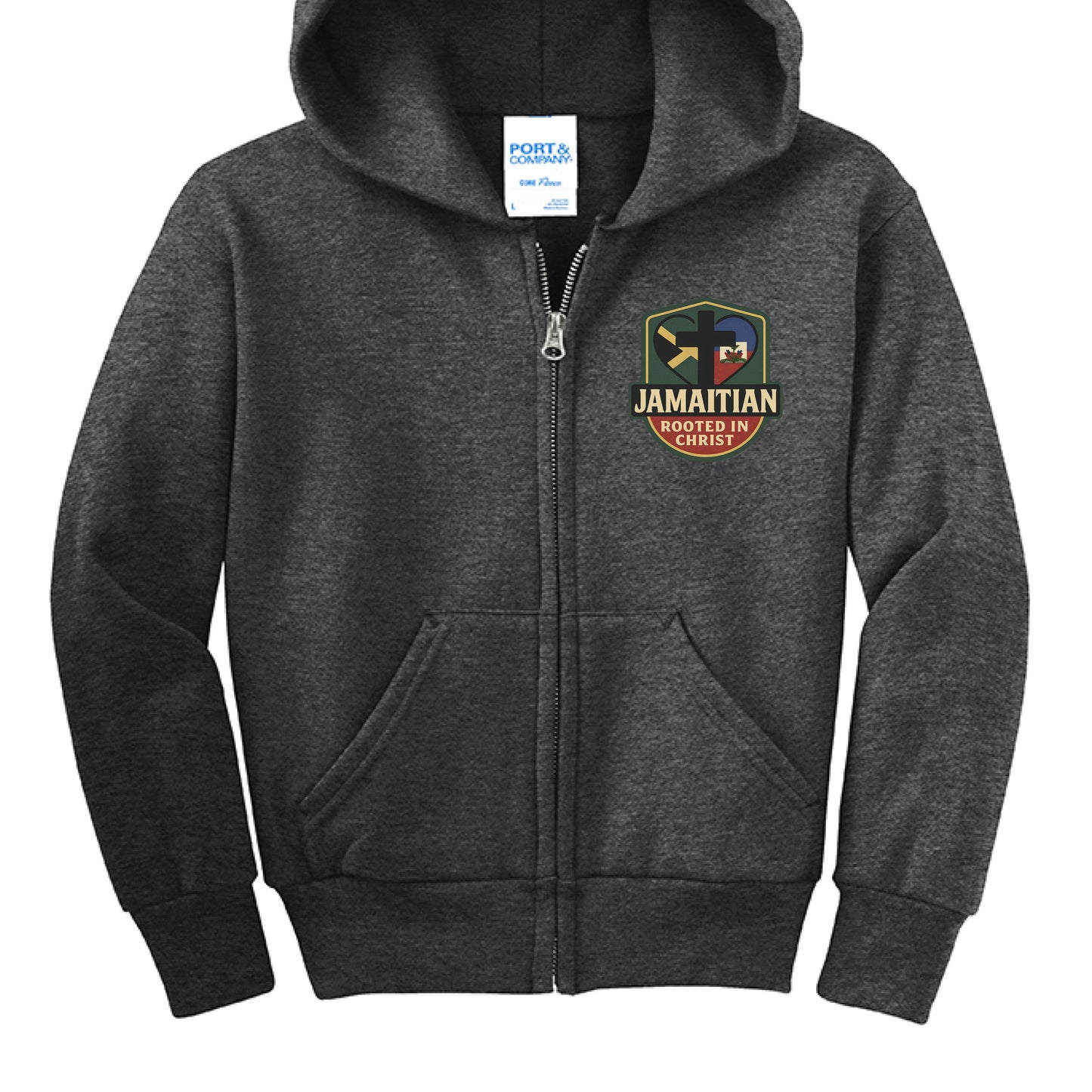 Dark Heather Grey - FRONT