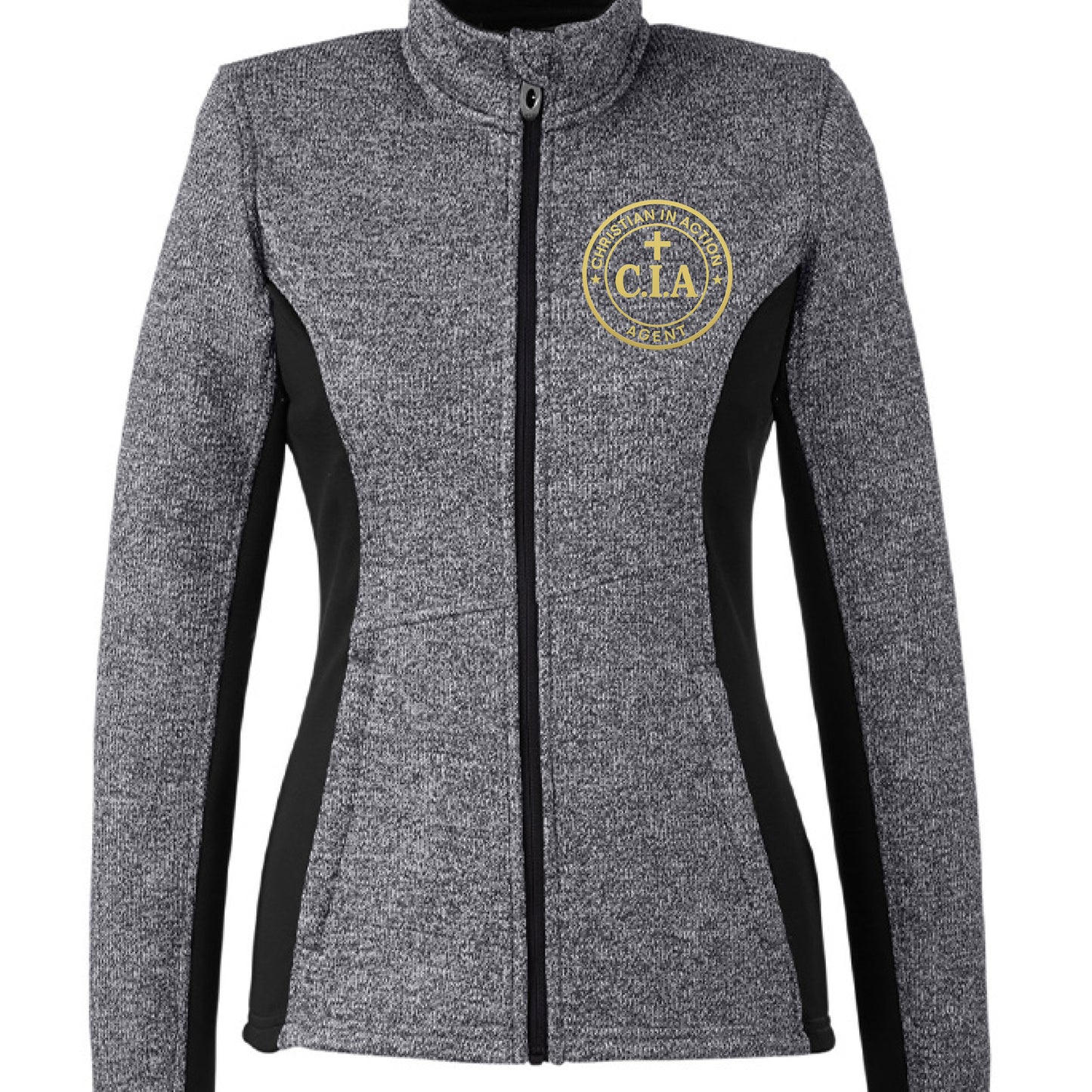 BLACK HTHR/ BLK - FRONT