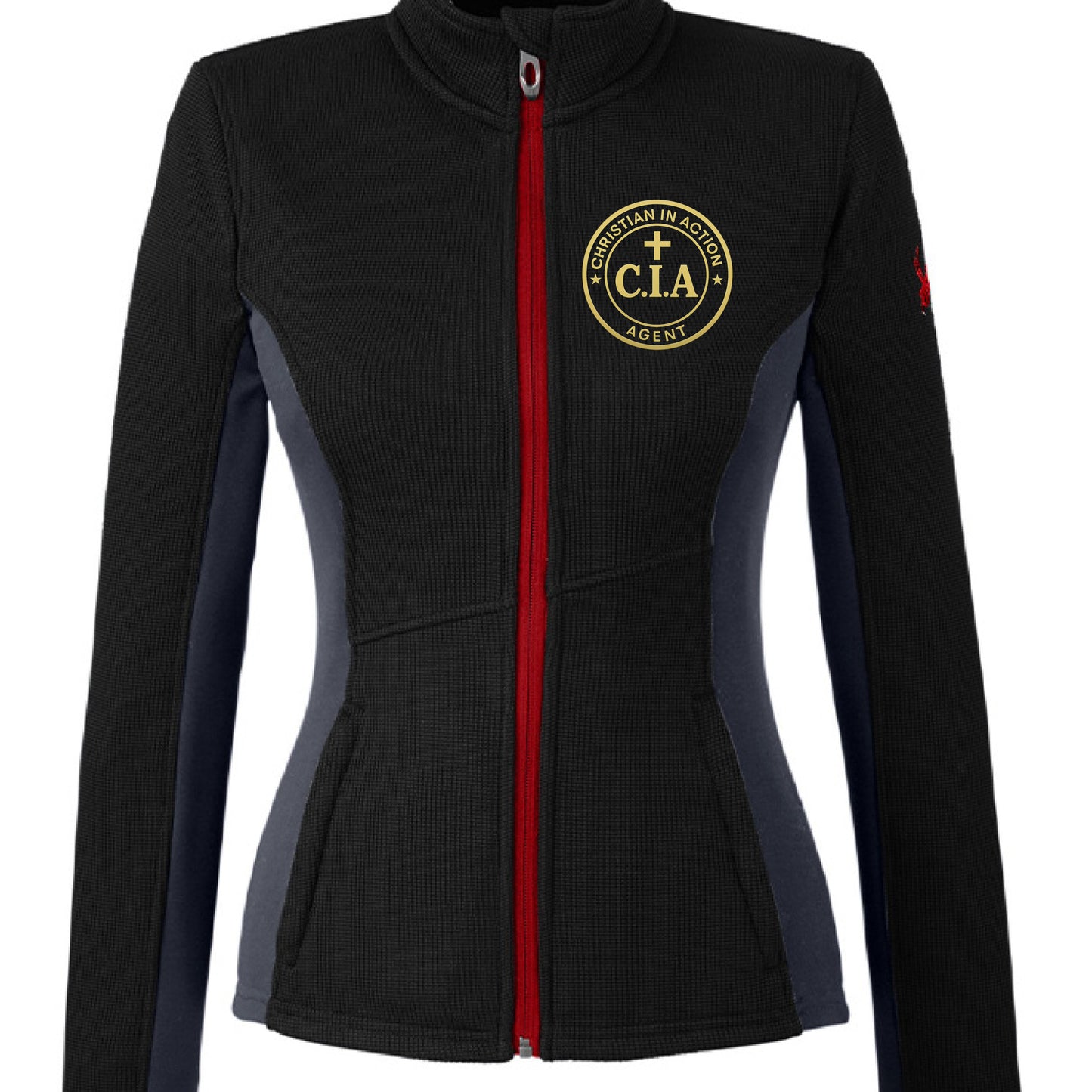 BLACK/ PLR/ RED - FRONT