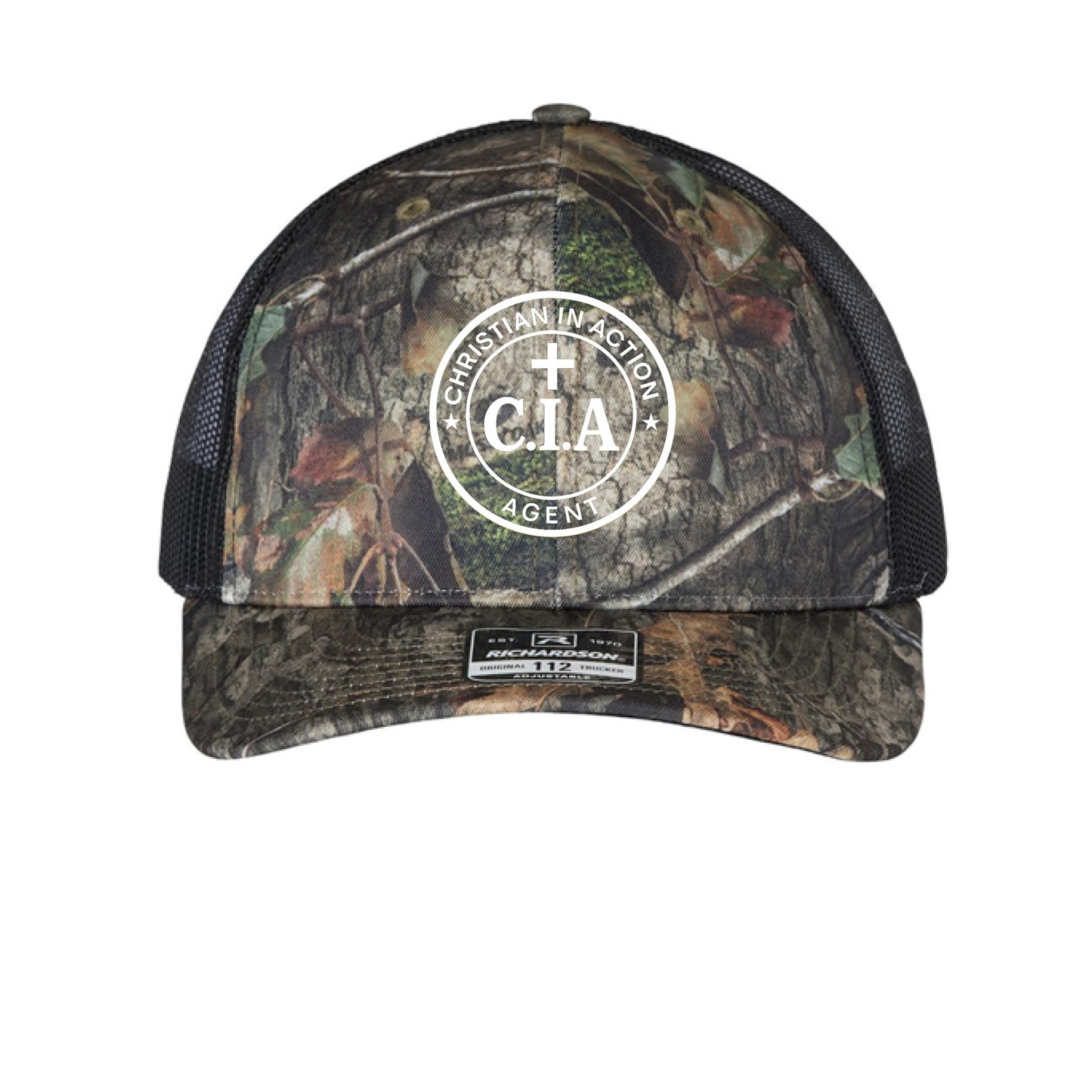 Mossy Oak Country DNA/ Black - FRONT
