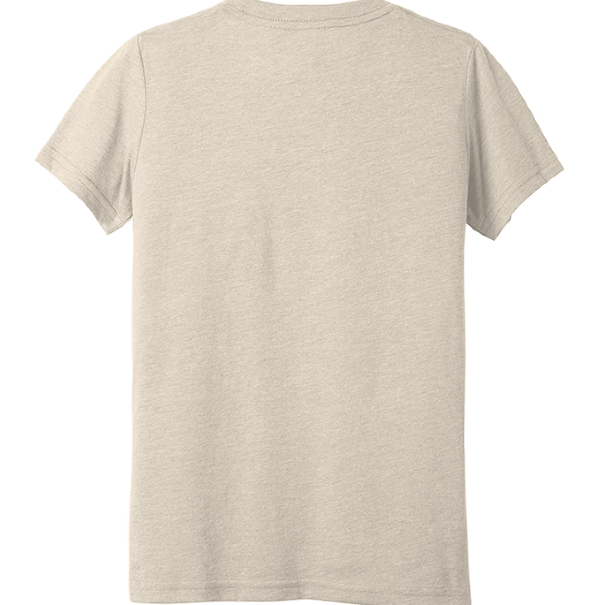 Solid Natural Triblend - BACK