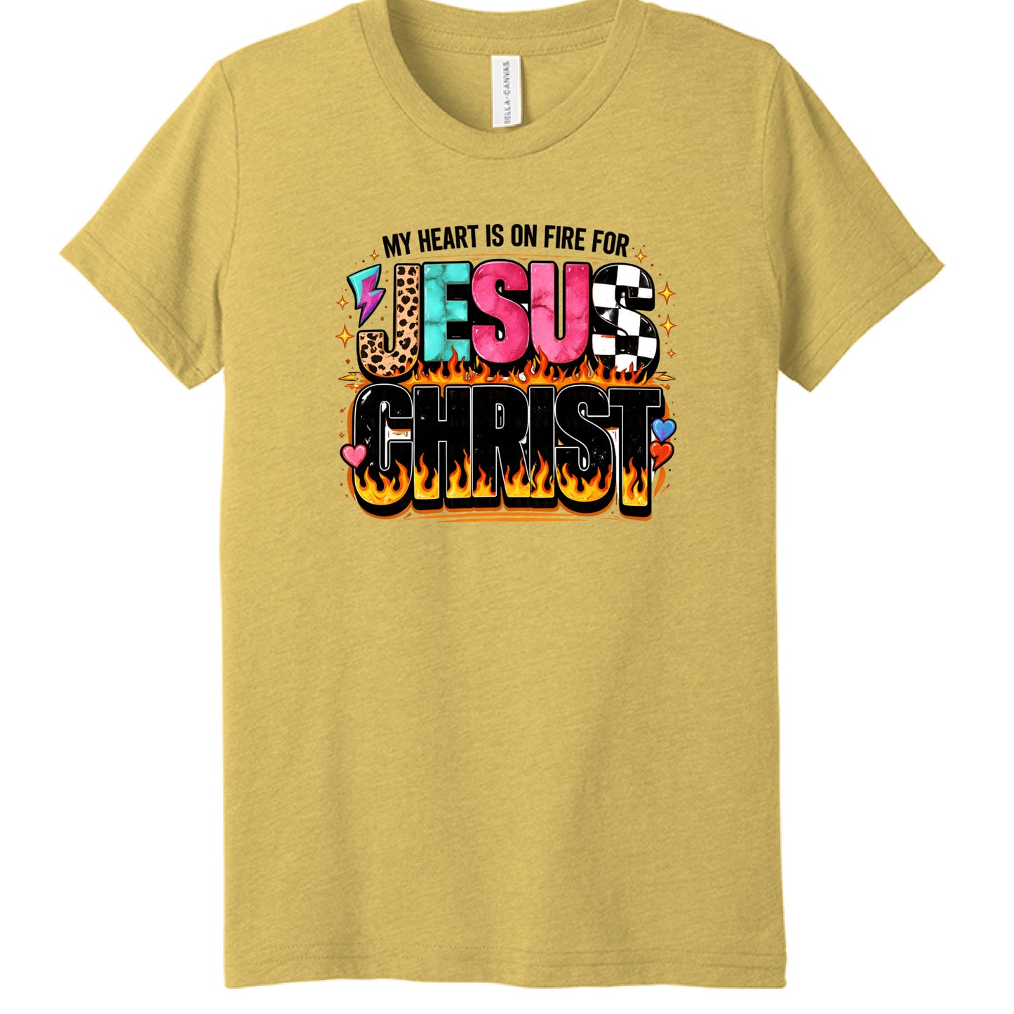 Mustard Triblend - FRONT