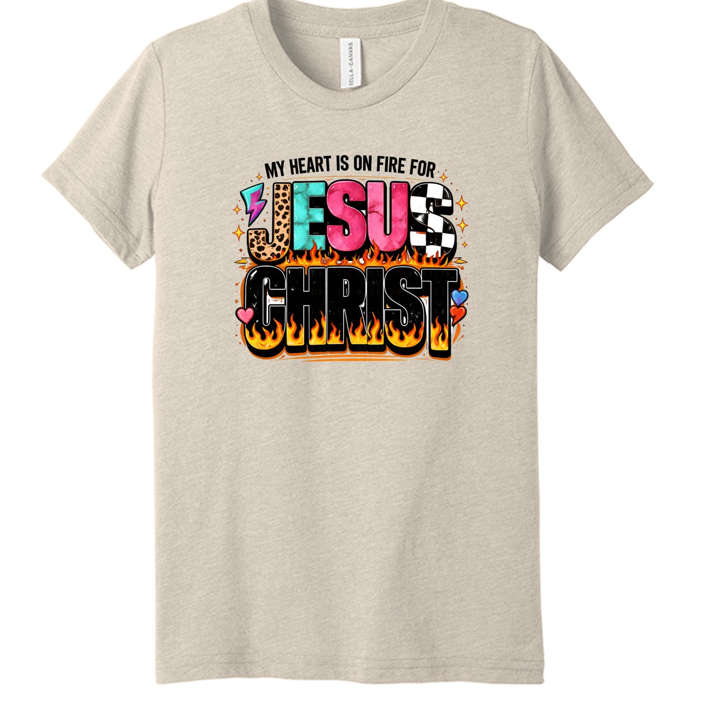 Solid Natural Triblend - FRONT