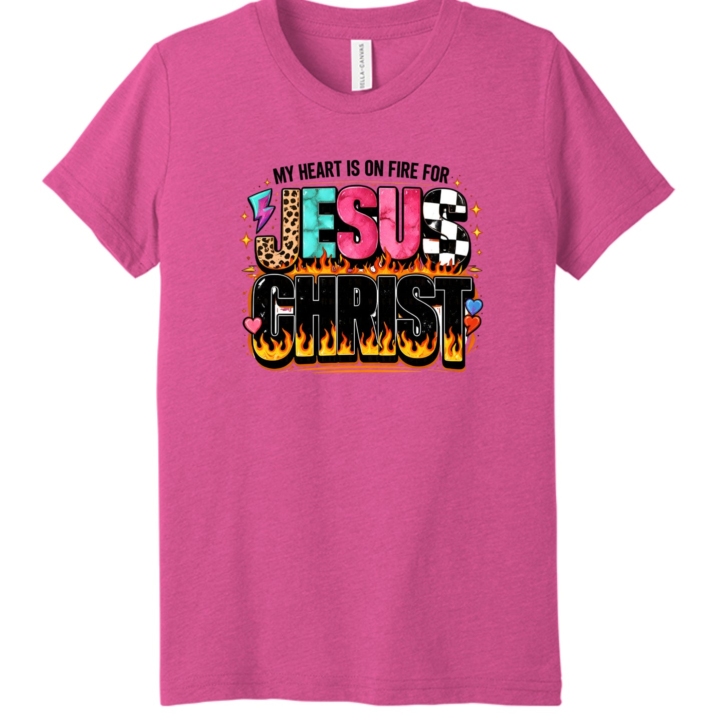 Charity Pink Triblend - FRONT