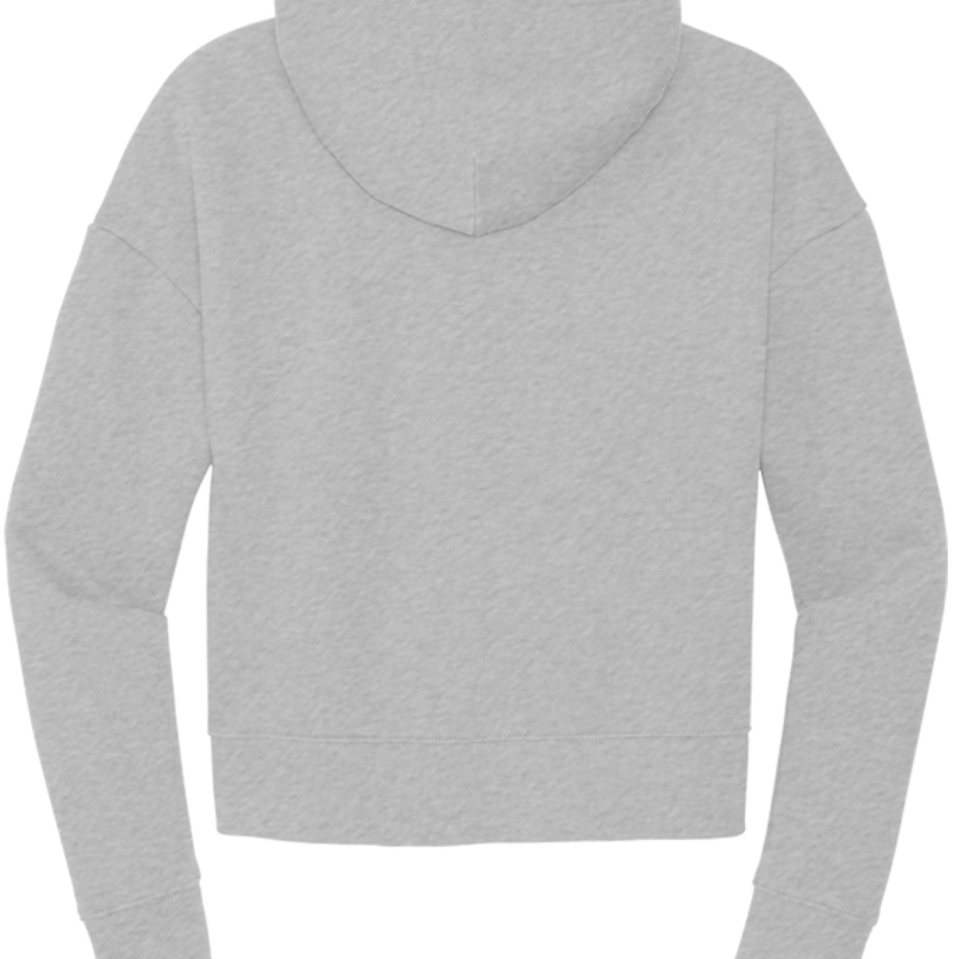 Christ All Around Me Women's Christian Cropped Hooded Sweatshirt - ClaimedbyGodDesigns