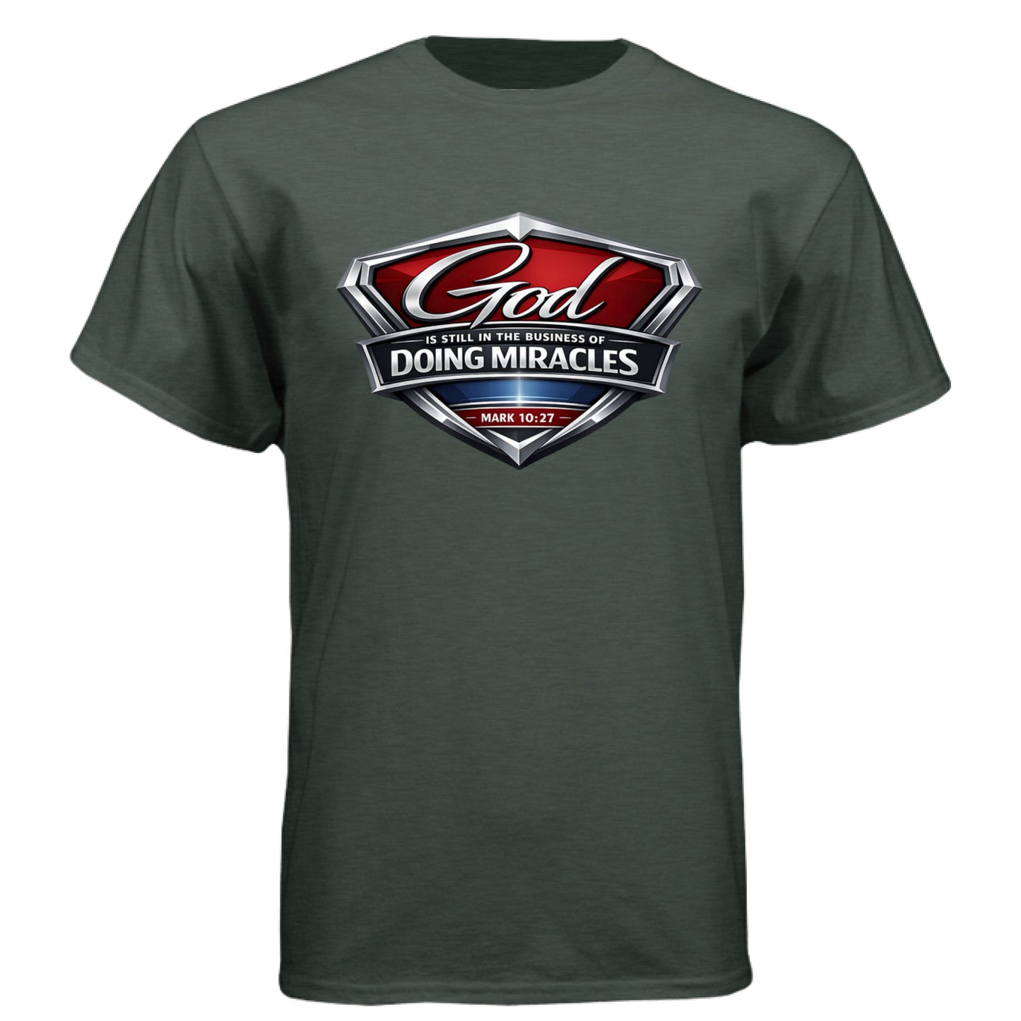 Heather Forest Green - FRONT