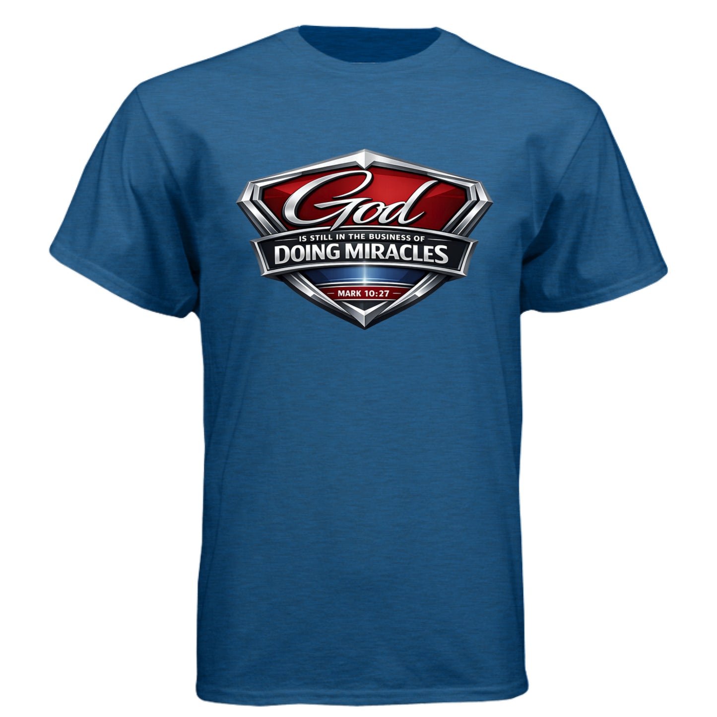 Heather Cool Blue - FRONT