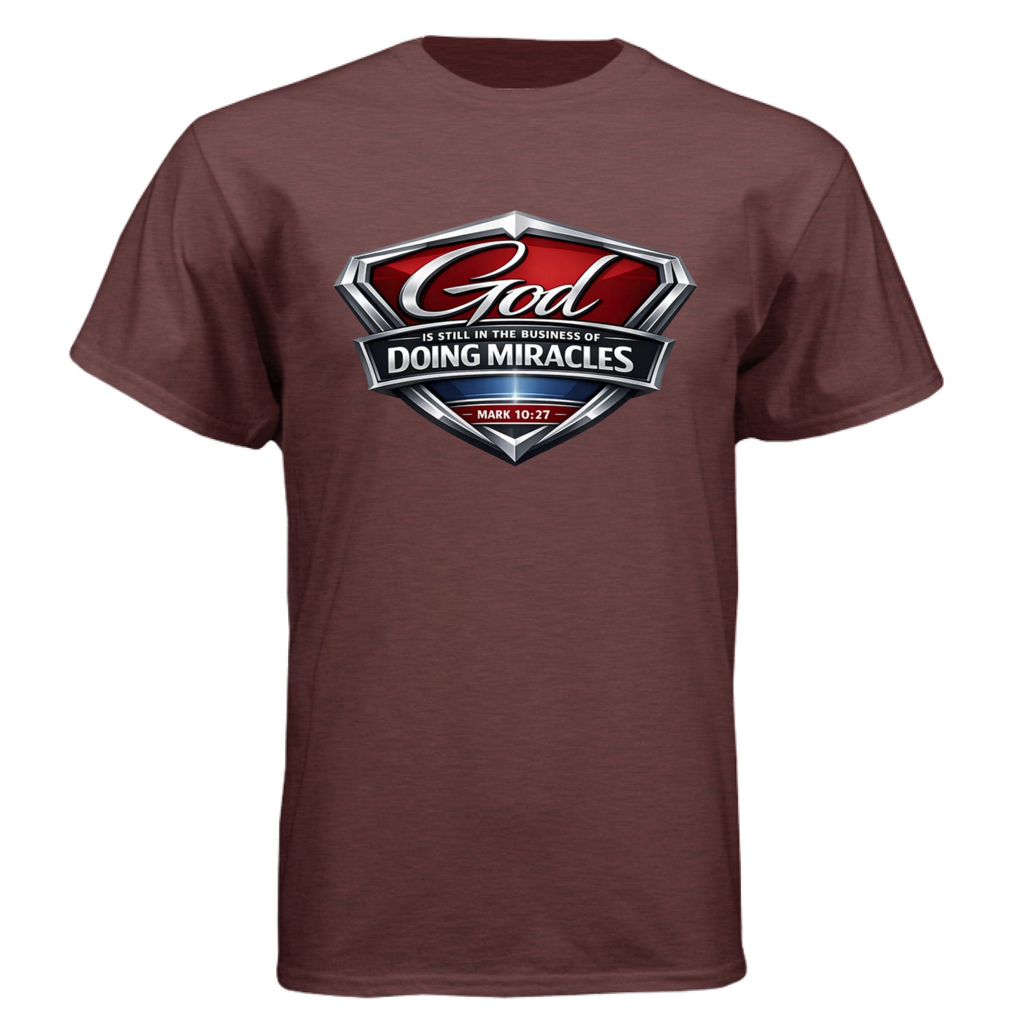 Heather Maroon - FRONT
