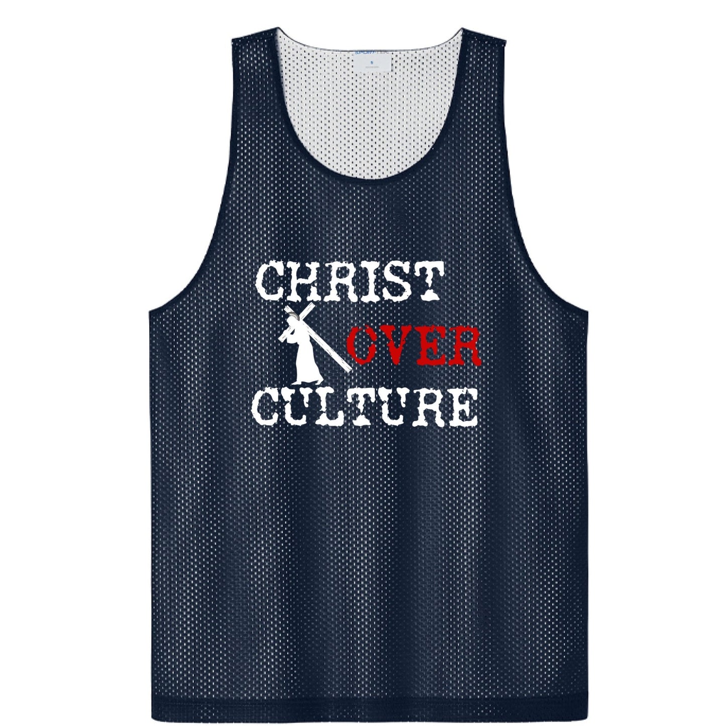 Christ Over Culture Men's Christian Tank Top - ClaimedbyGodDesigns
