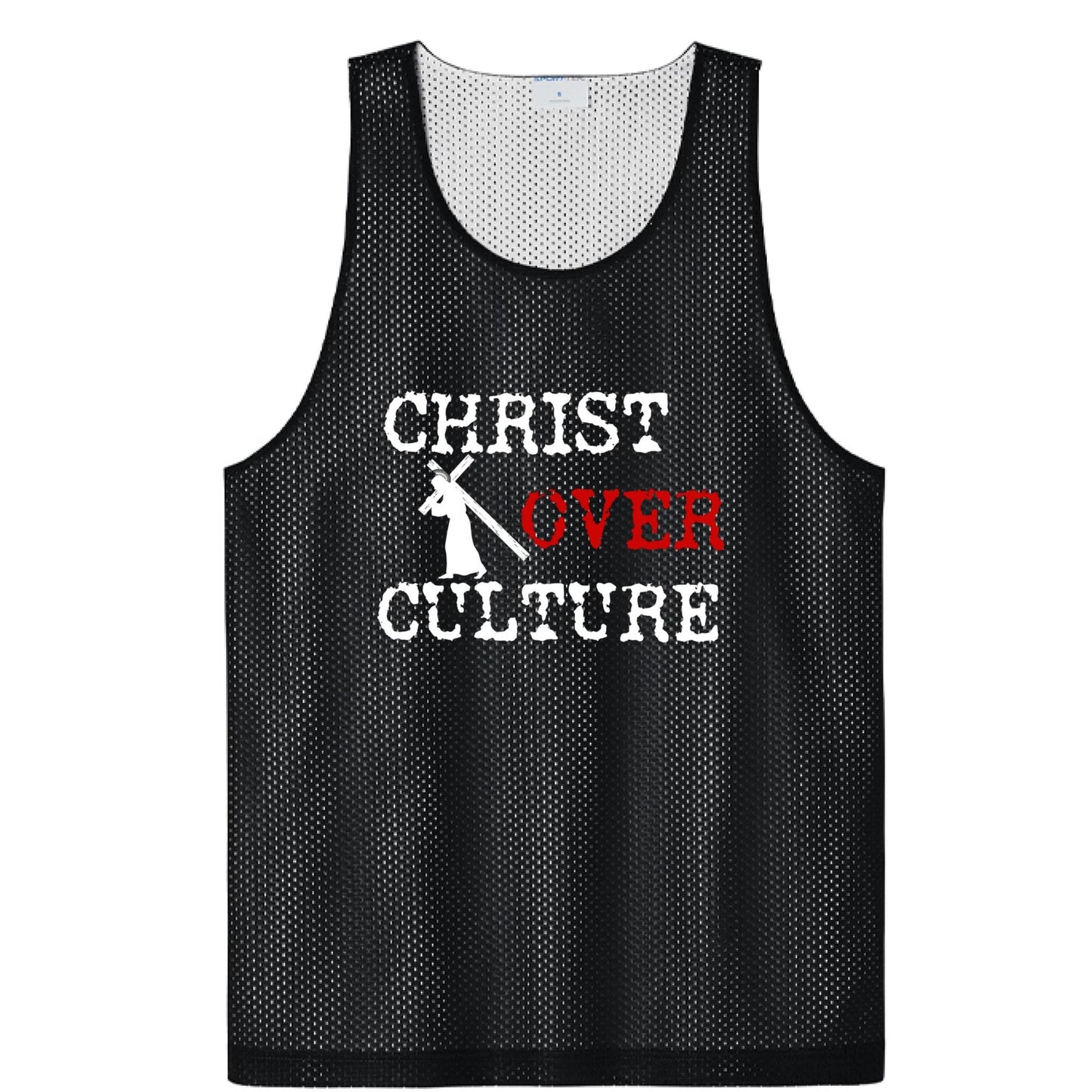 Christ Over Culture Men's Christian Tank Top - ClaimedbyGodDesigns