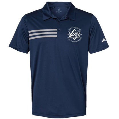 Jesus The Messiah Men's Christian Premium 3 - Stripes Chest Sport Shirt - ClaimedbyGodDesigns