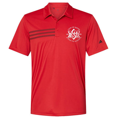 Jesus The Messiah Men's Christian Premium 3 - Stripes Chest Sport Shirt - ClaimedbyGodDesigns