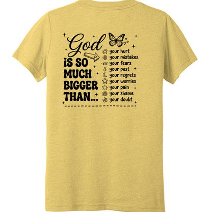 Yellow Gold Triblend - BACK