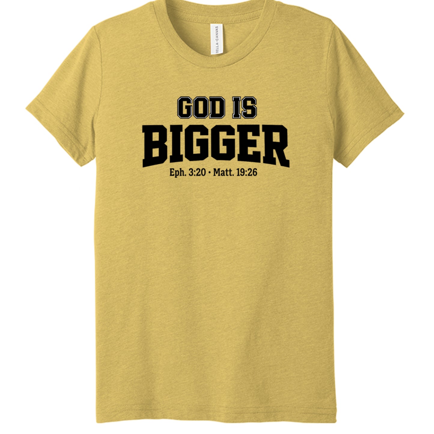 Mustard Triblend - FRONT