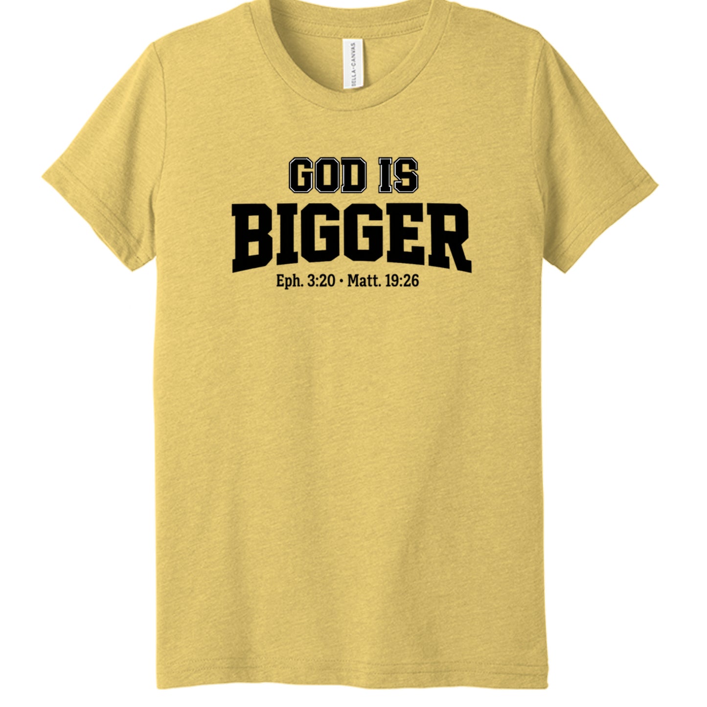 Yellow Gold Triblend - FRONT