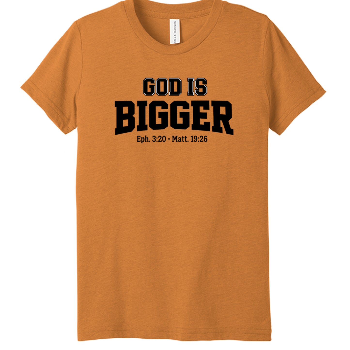 Orange Triblend - FRONT