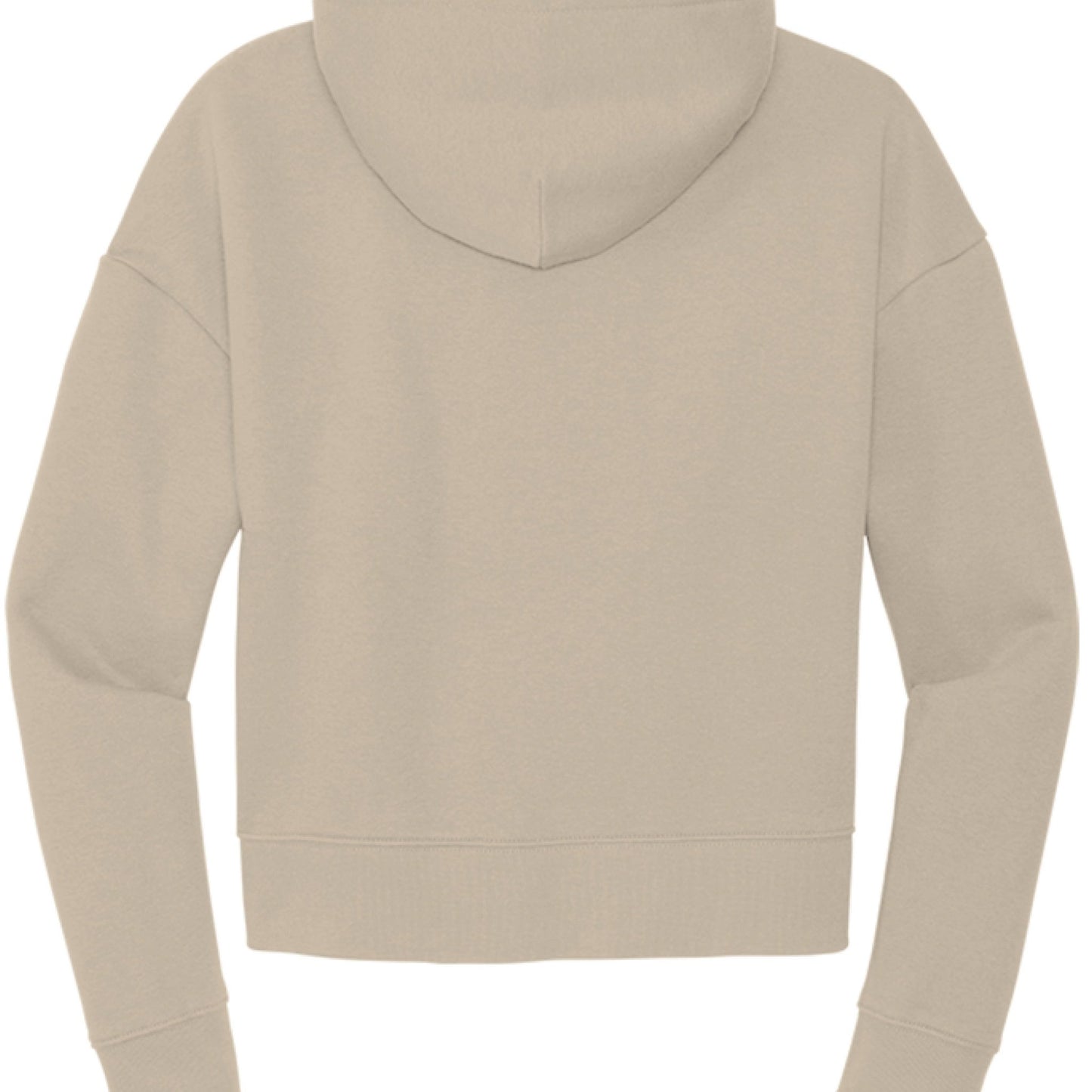 God Sees Me Women's Christian Cropped Hooded Sweatshirt - ClaimedbyGodDesigns