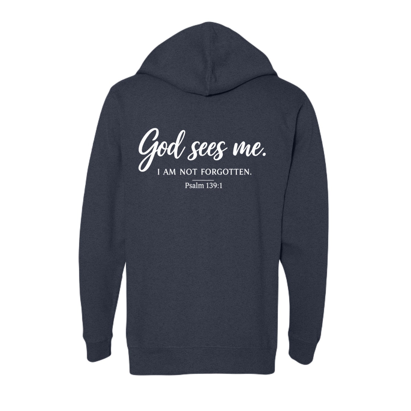 Classic Navy Heather - BACK