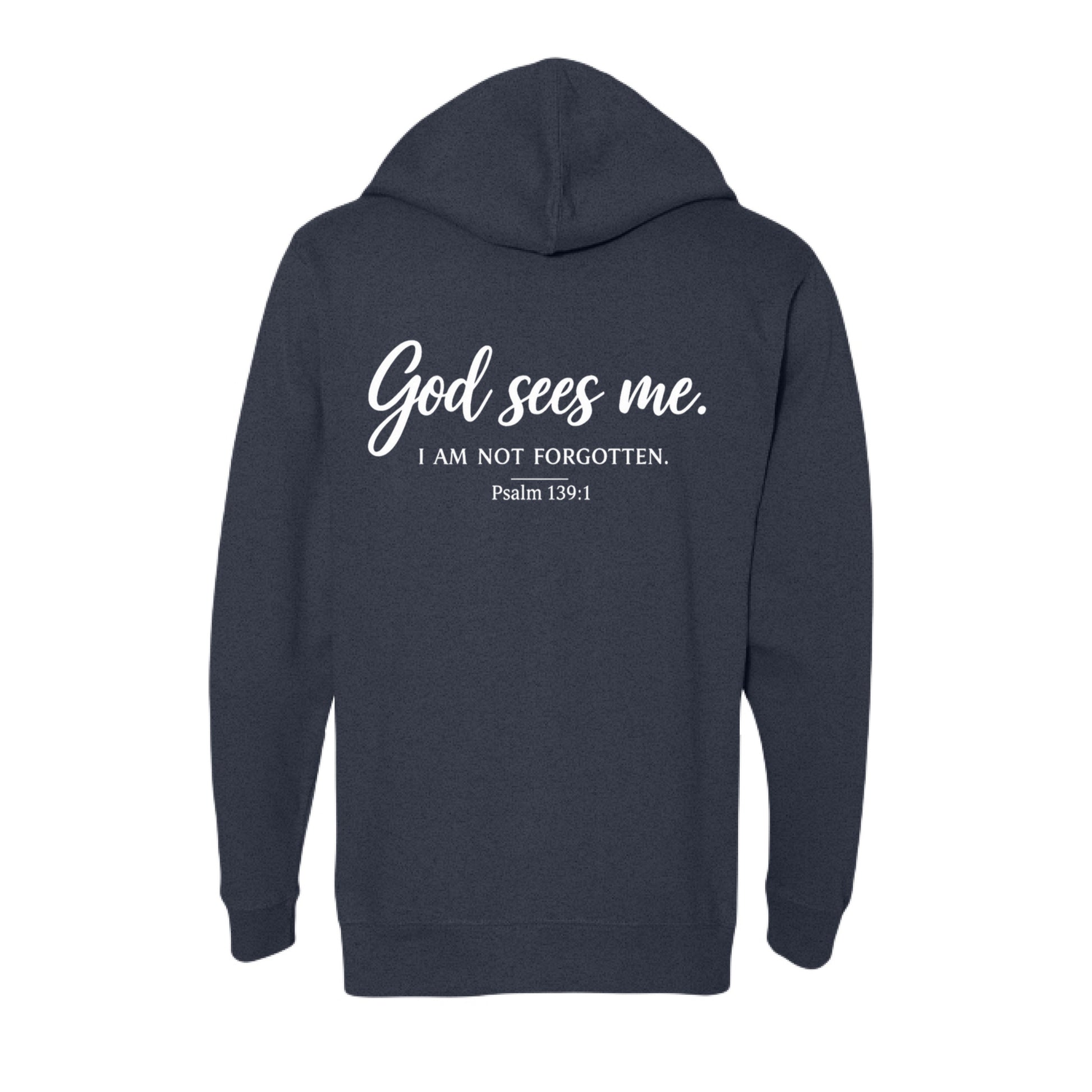 Classic Navy Heather - BACK