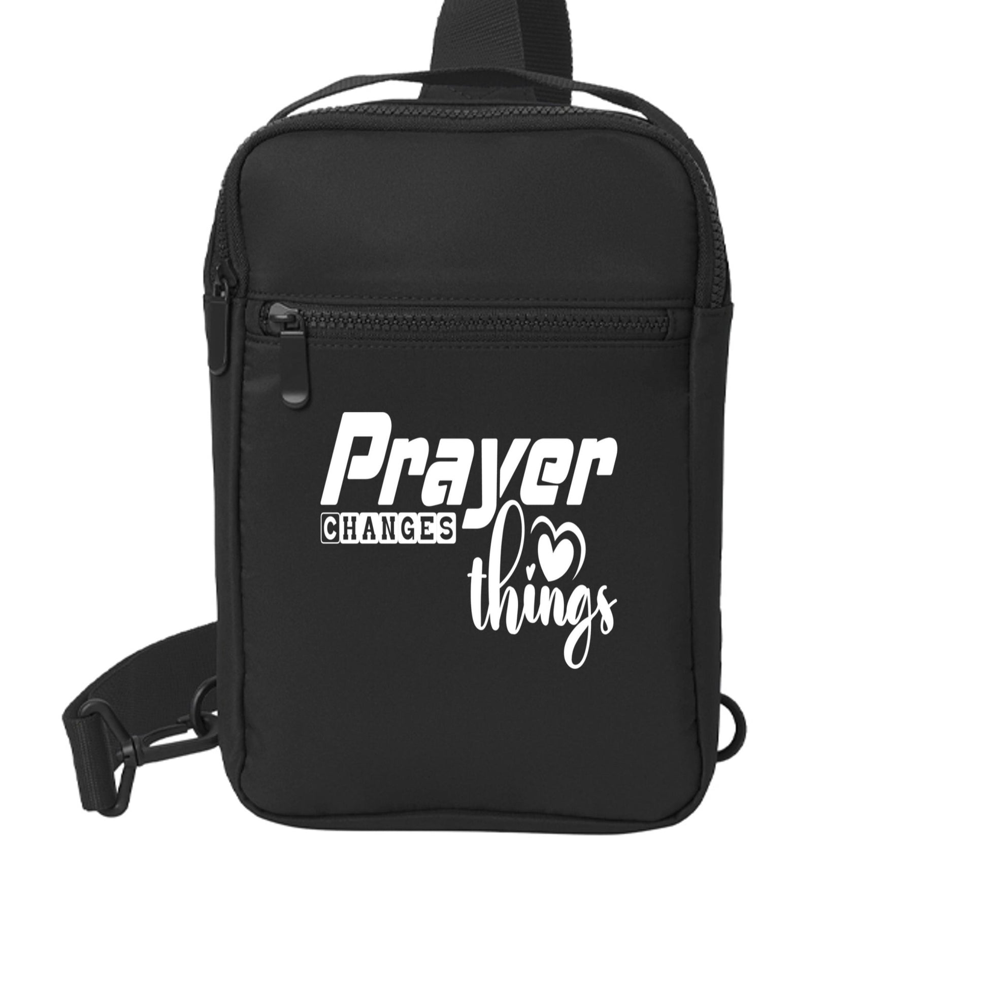 Prayer Changes Things Christian Backpack - ClaimedbyGodDesigns