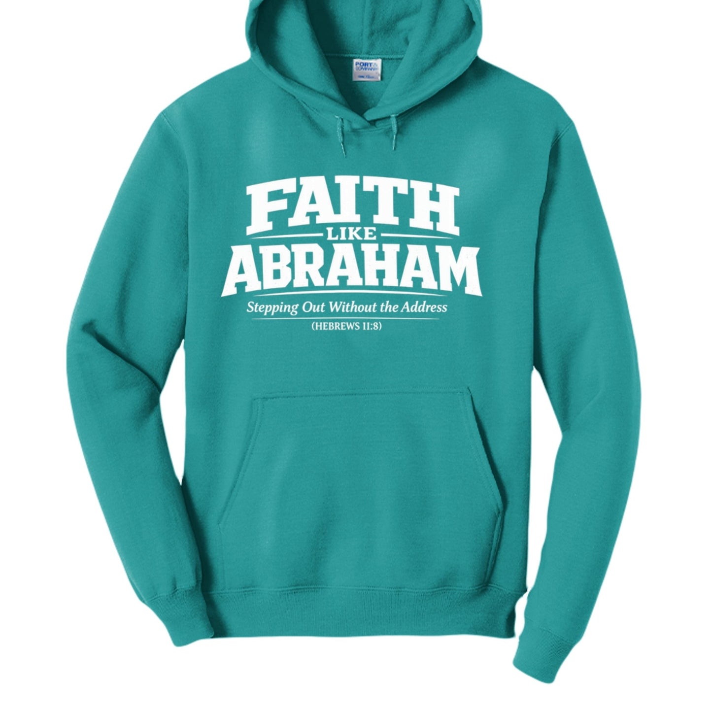 Faith Like Abraham Unisex Pullover Hooded Sweatshirt - ClaimedbyGodDesigns