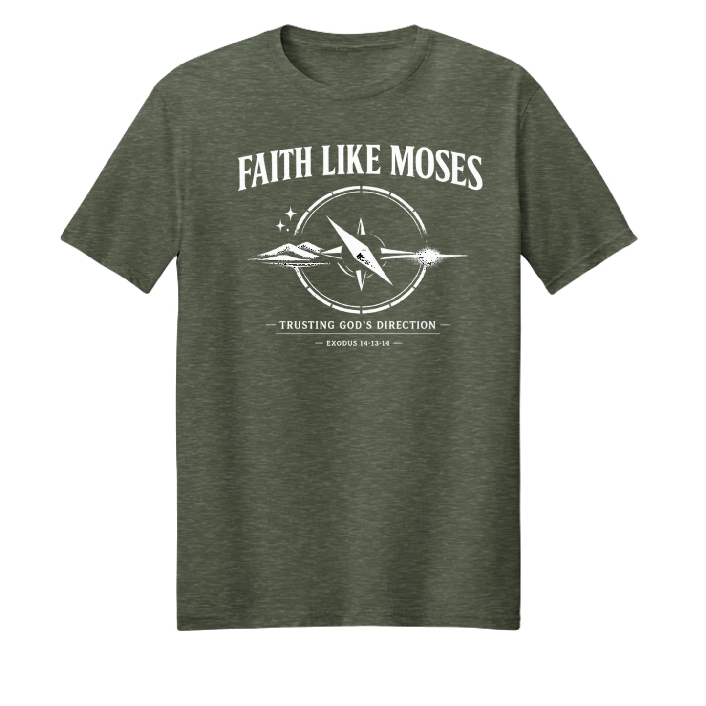 Olive Drab Green Heather - PC54 - FRONT