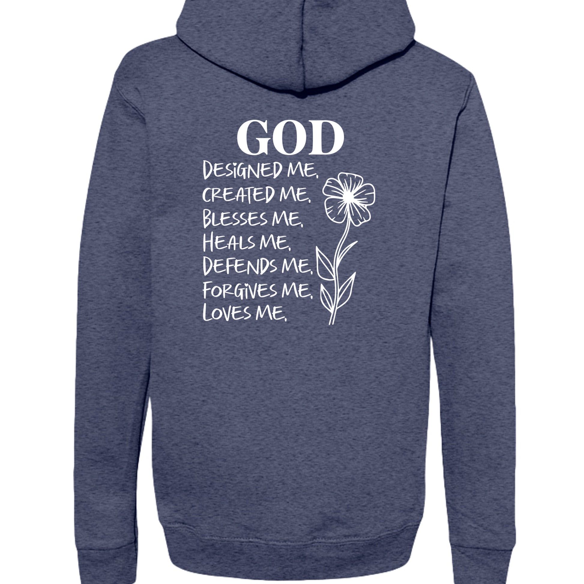 Heather Navy - P473 - BACK