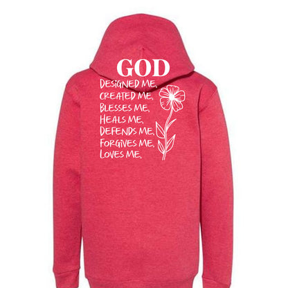 Heather Red - P473 - BACK