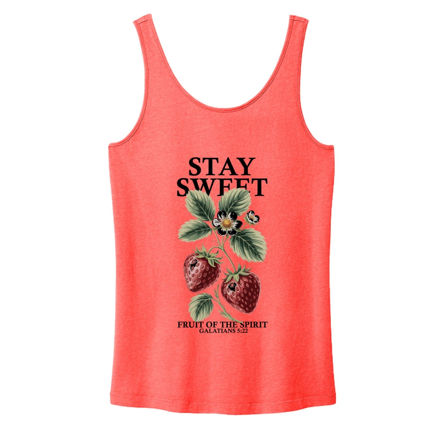 Stay Sweet Women's Christian Tank - top - ClaimedbyGodDesigns