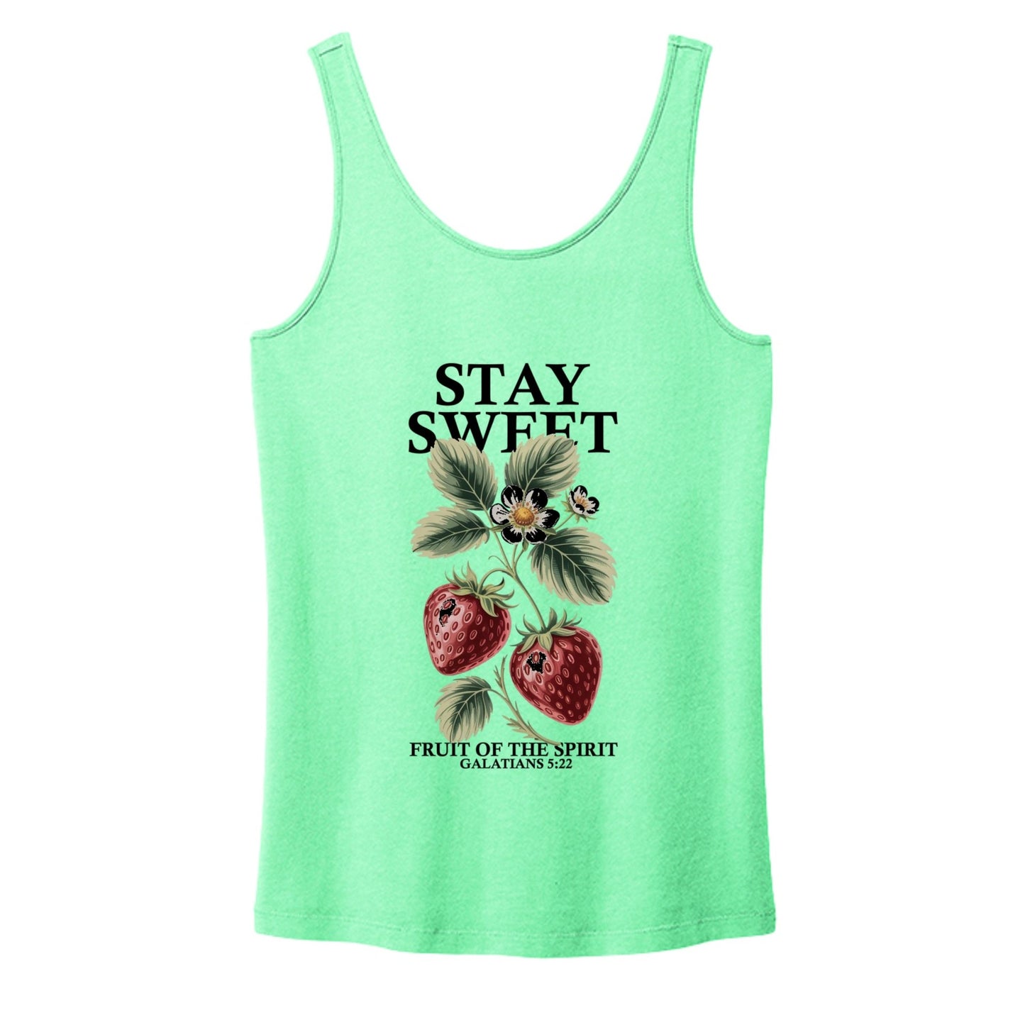 Stay Sweet Women's Christian Tank - top - ClaimedbyGodDesigns