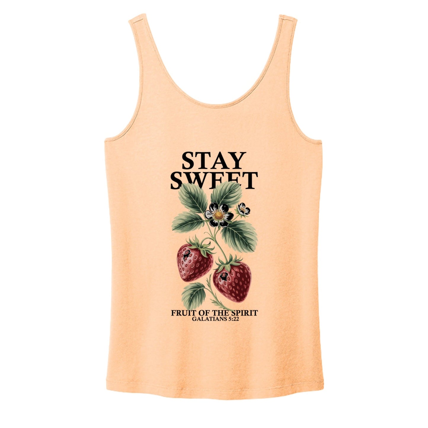 Stay Sweet Women's Christian Tank - top - ClaimedbyGodDesigns