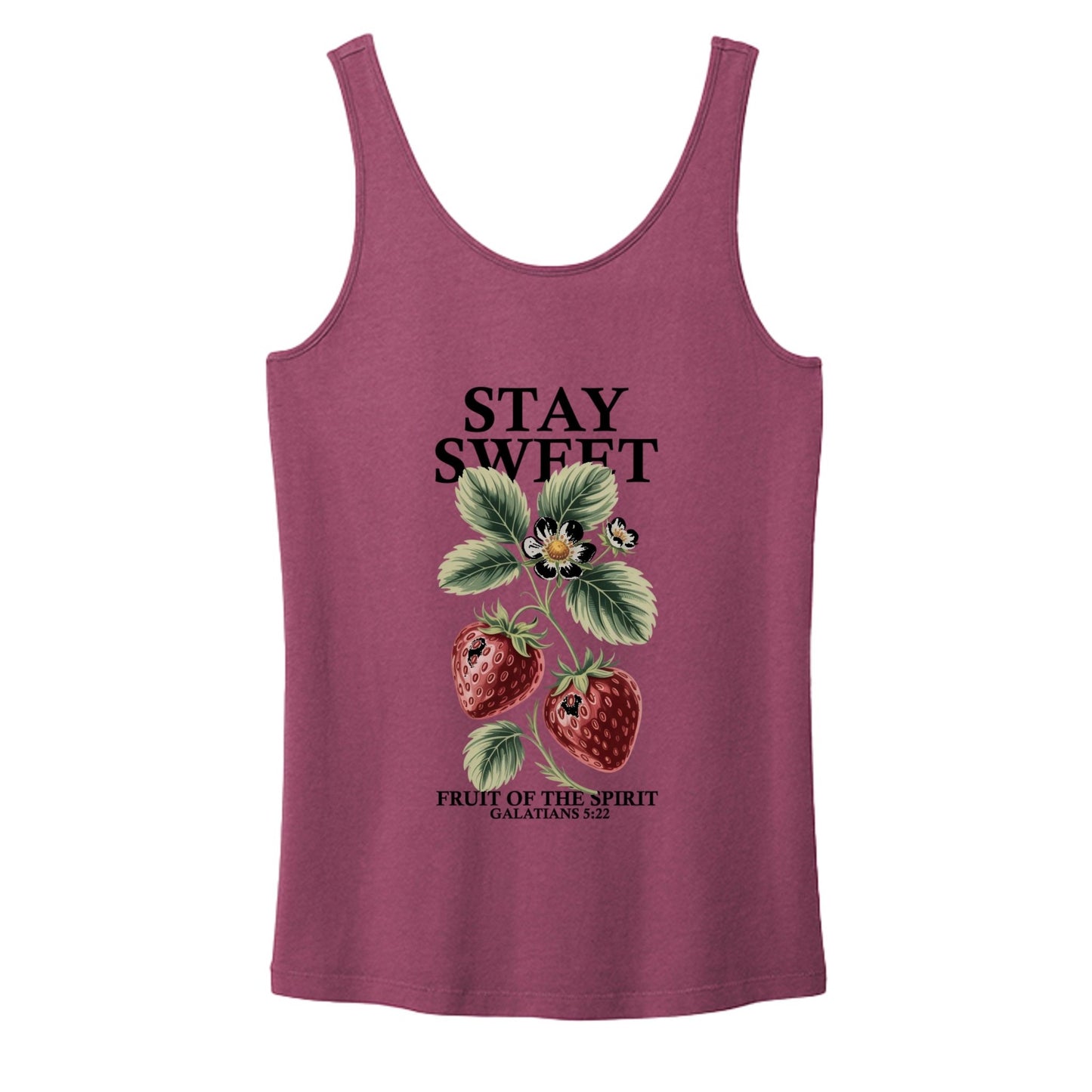 Stay Sweet Women's Christian Tank - top - ClaimedbyGodDesigns