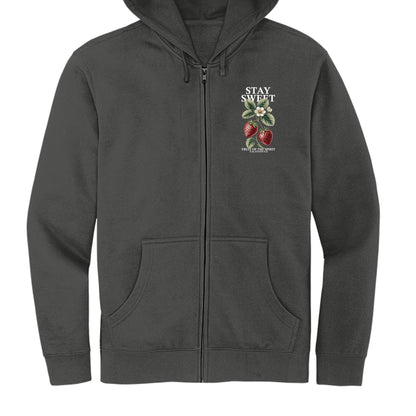 Stay Sweet Women's Christian Pullover Hooded Sweatshirt - ClaimedbyGodDesigns