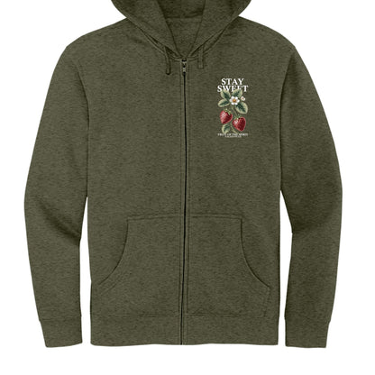 Stay Sweet Women's Christian Pullover Hooded Sweatshirt - ClaimedbyGodDesigns