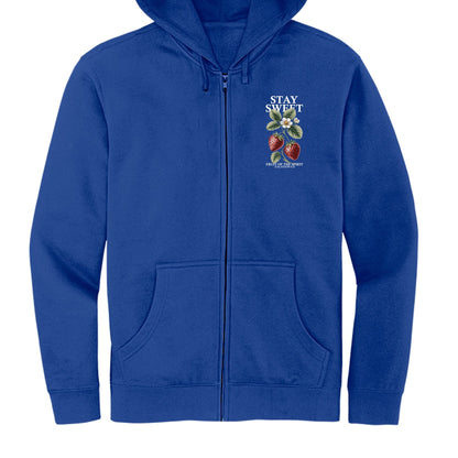 Stay Sweet Women's Christian Pullover Hooded Sweatshirt - ClaimedbyGodDesigns