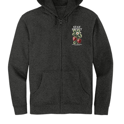 Stay Sweet Women's Christian Pullover Hooded Sweatshirt - ClaimedbyGodDesigns